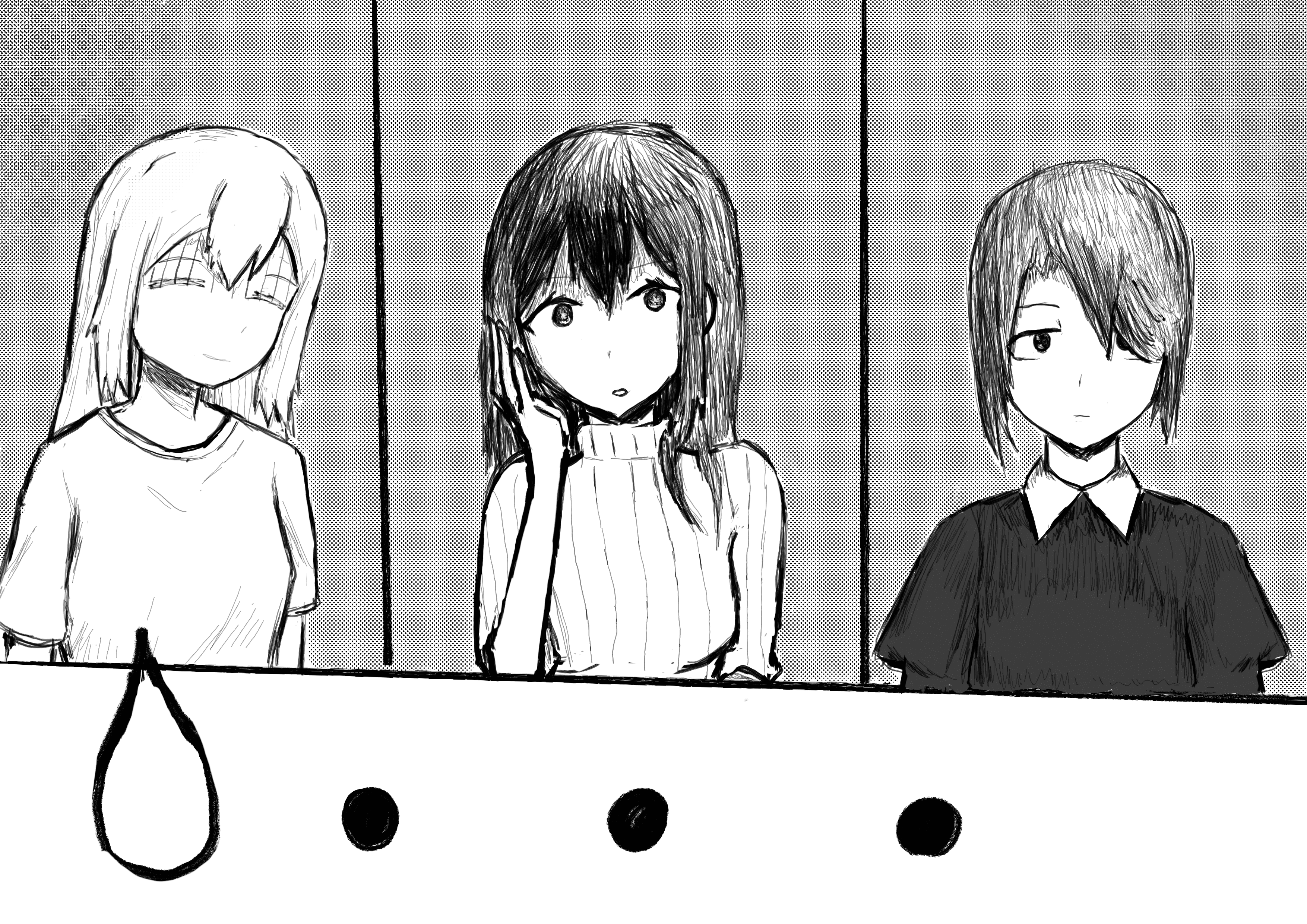 Skewed gender ratio! Regretting thinking it was easy: Chapter 04 - Two interviews (Behind the scenes)