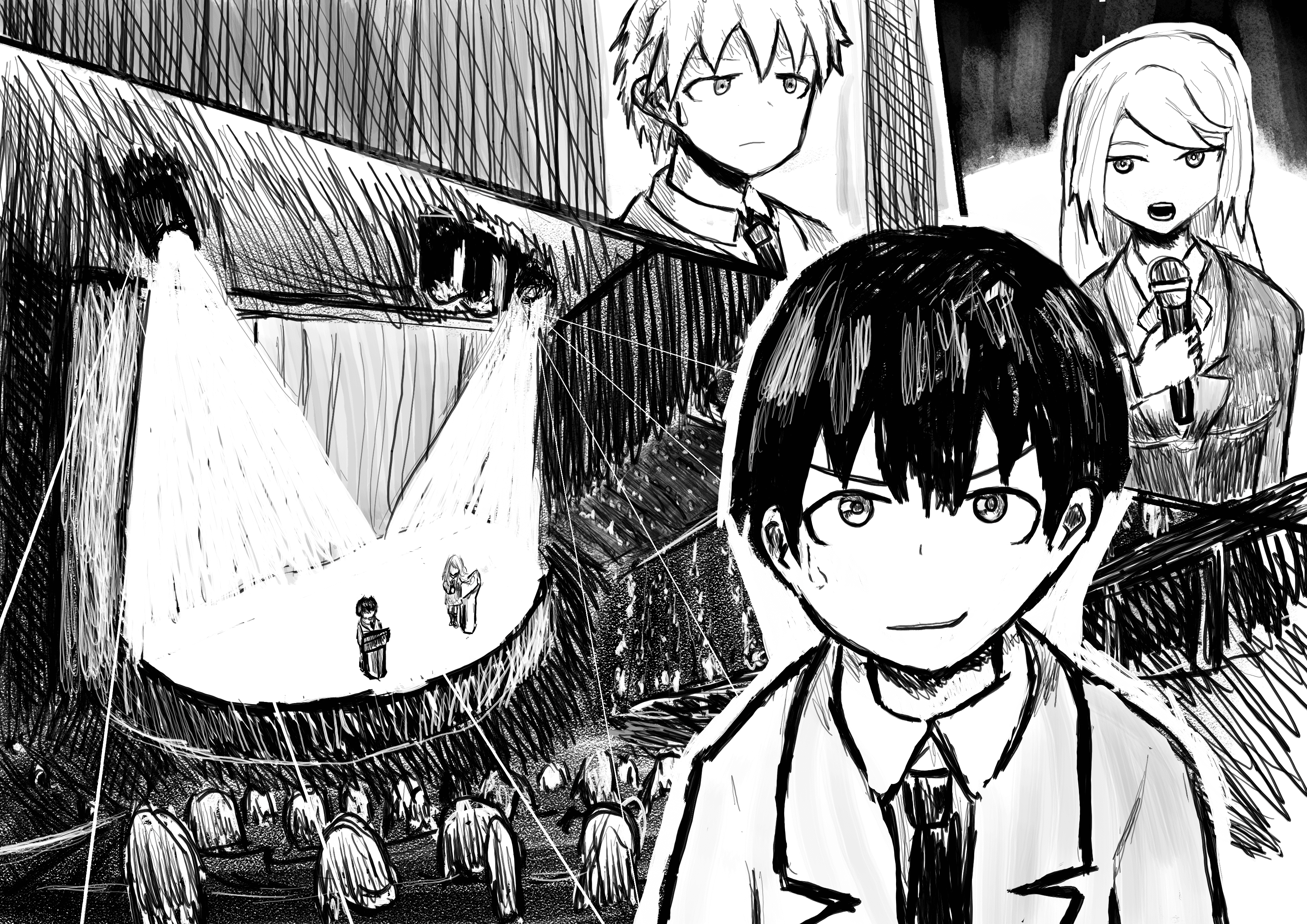 Skewed gender ratio! Regretting thinking it was easy: Chapter 08 - Courage