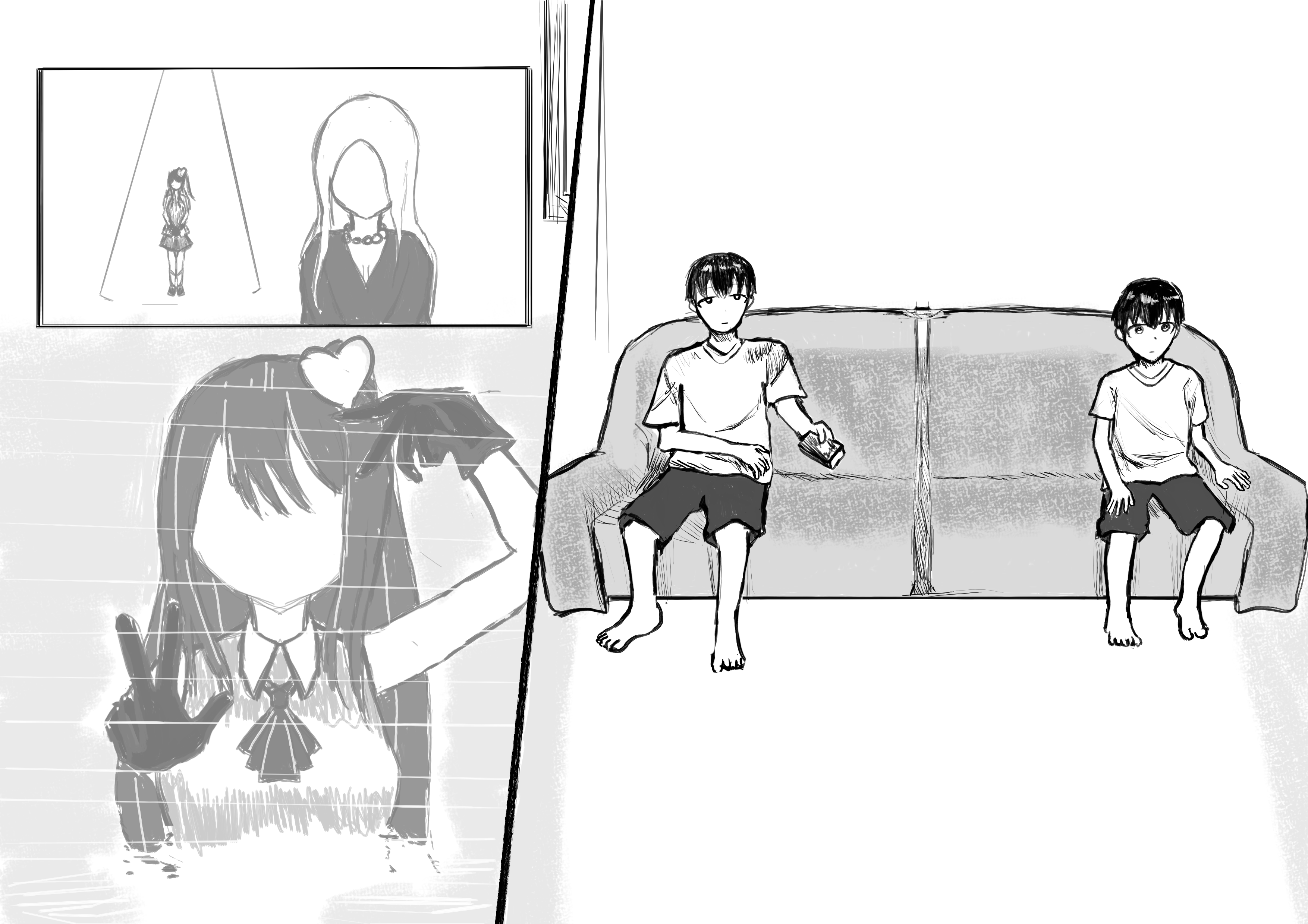 Skewed gender ratio! Regretting thinking it was easy: Chapter 66 - Like father like son