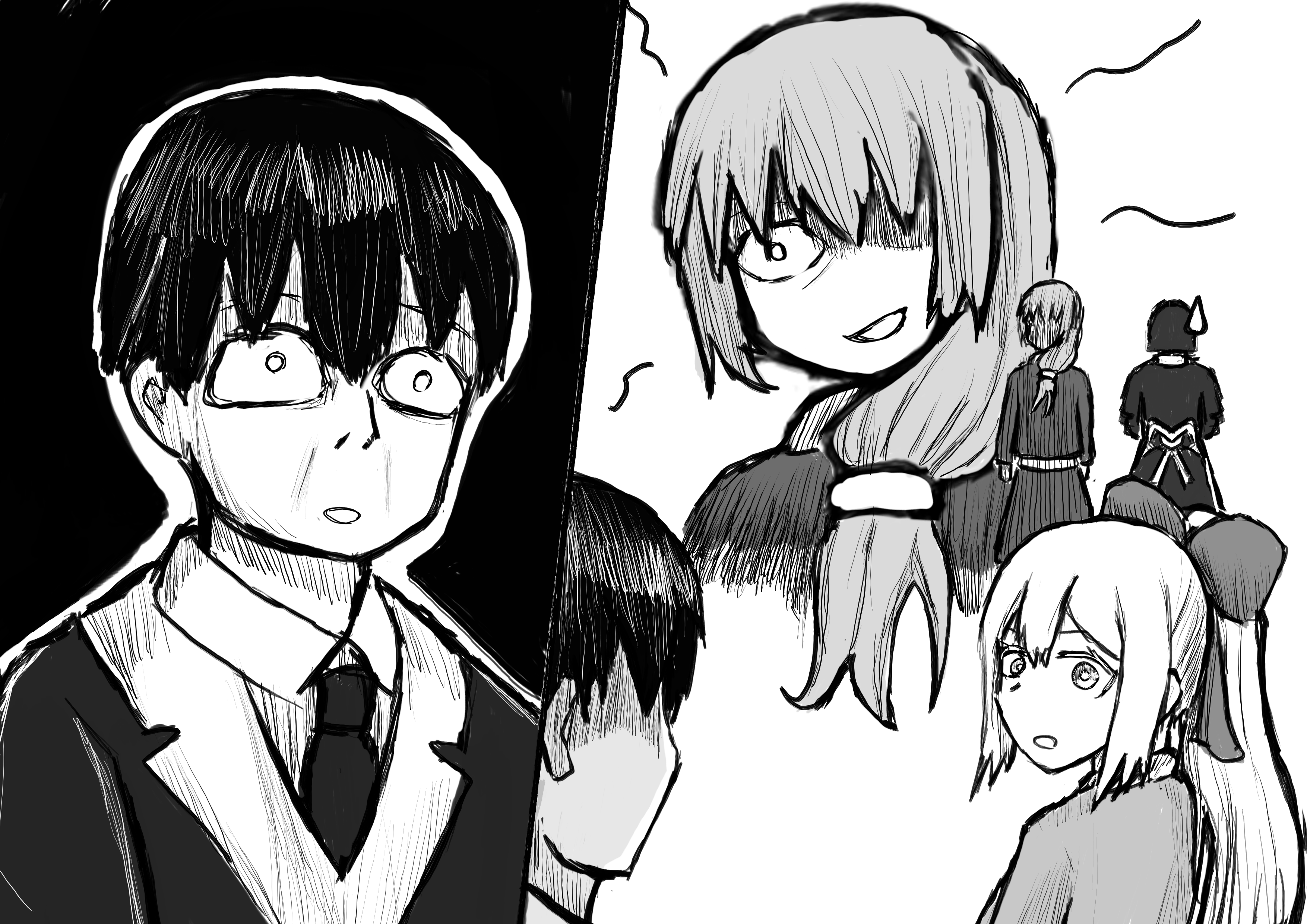 Skewed gender ratio! Regretting thinking it was easy: Chapter 77 - When you watch TV, please watch it from distance